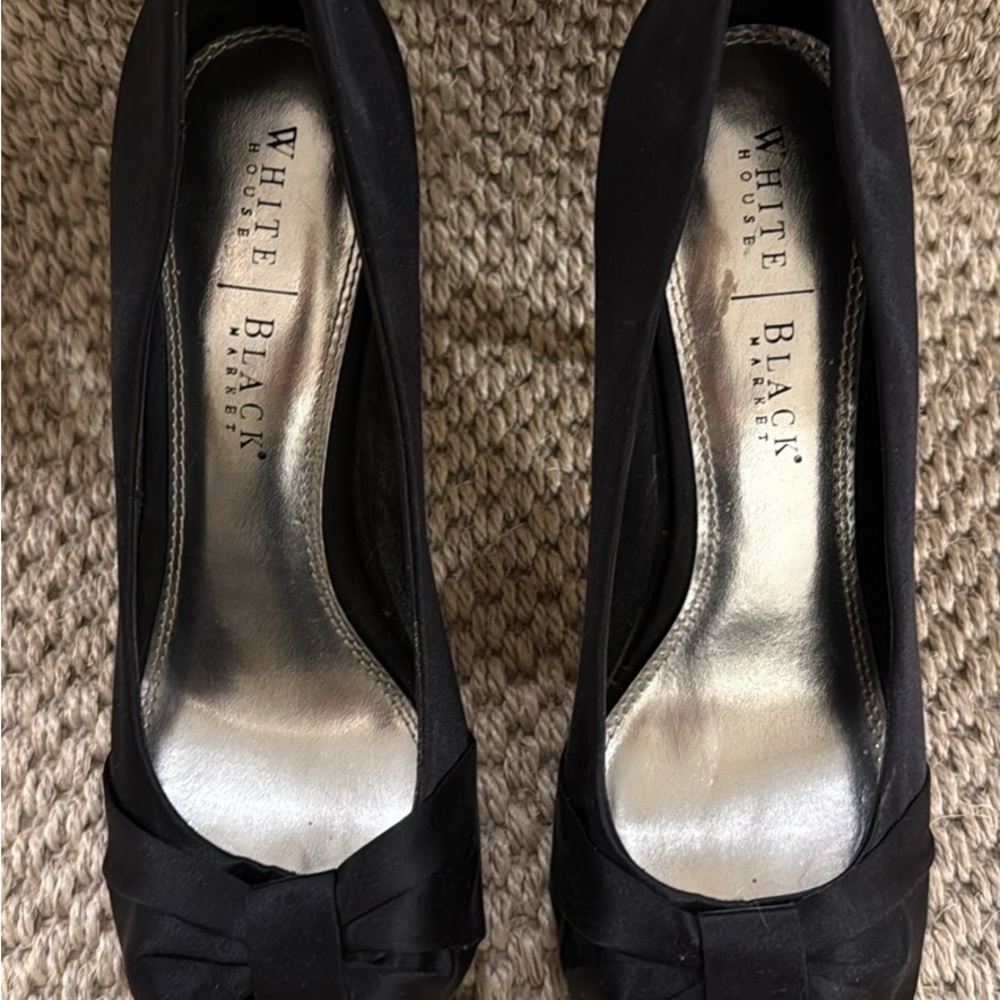 White House Black Market Black Heels